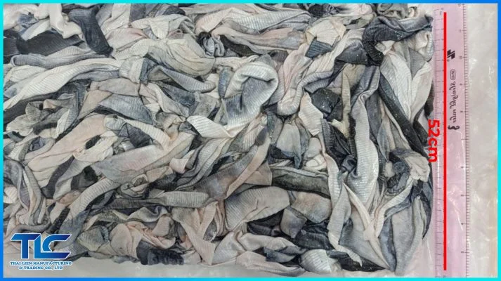 Block frozen pangasius skin 52cm
