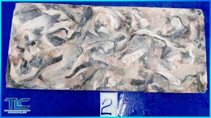 Frozen pangasius skin block 2