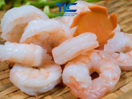 Cooked Peeled & Deveined Tail Off Vannamei Shrimp