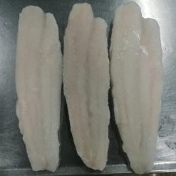Frozen pangasius well-trimmed