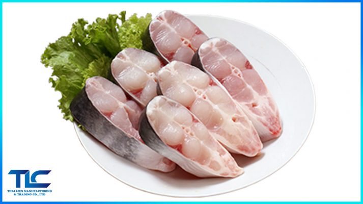 Frozen pangasius steak