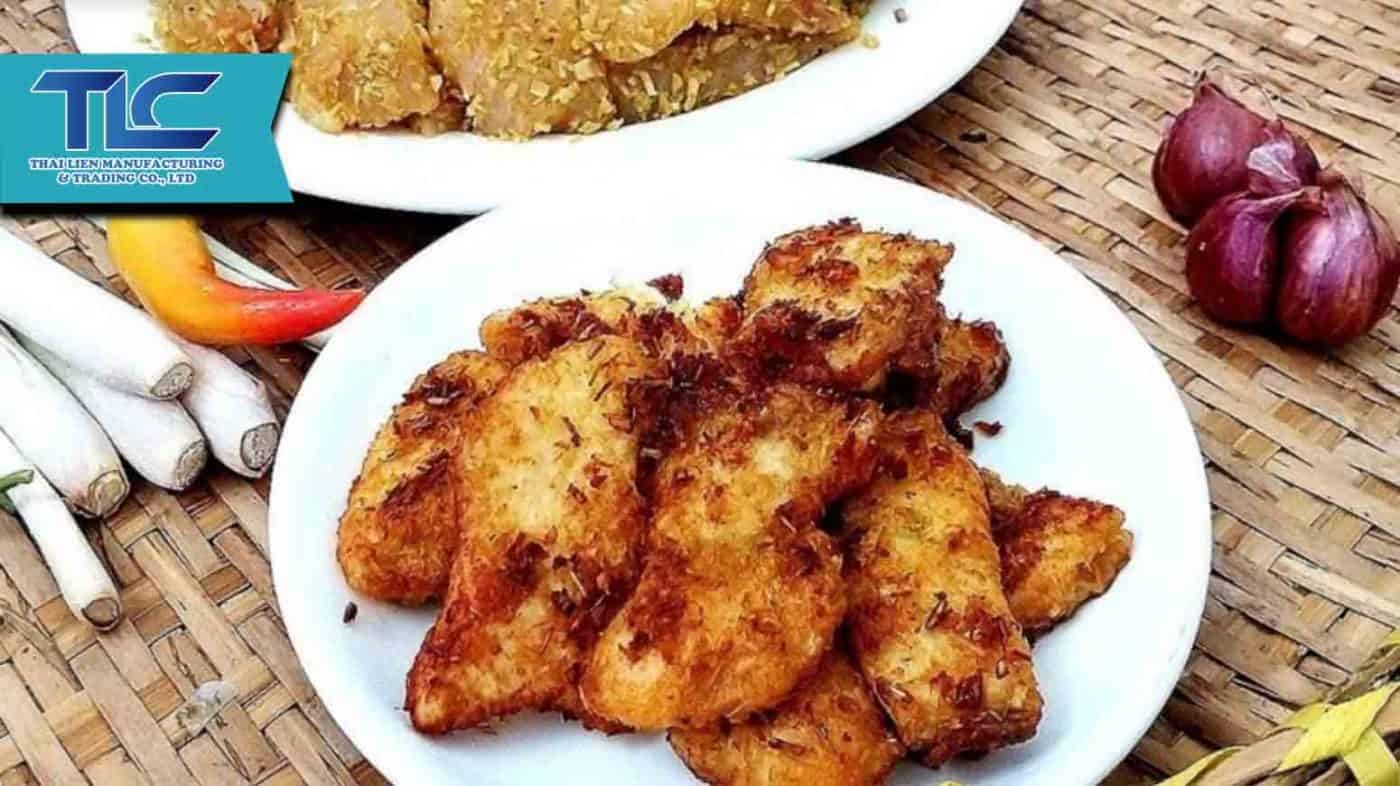Fried fish fillet with lemongrass and chili